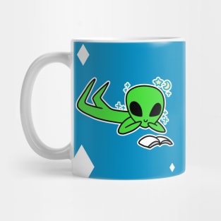 Happy Birthday - Reading Alien Mug